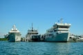 Port Denarau, Fiji, Aug 2019. Luxury private yachts at the Port Denarau Marina.